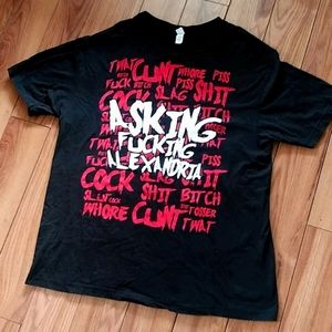 RARE Asking Alexandria Band T Shirt